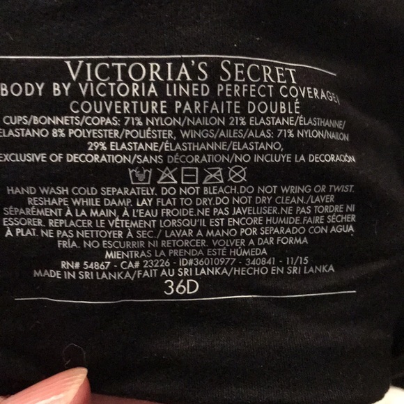 NWT Victoria’s Secret bra size 36D - Picture 6 of 6